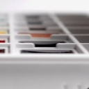 SHINHAN Professional Watercolor 1/2 Pan Empty Palette (For 12 1/2 Pans)