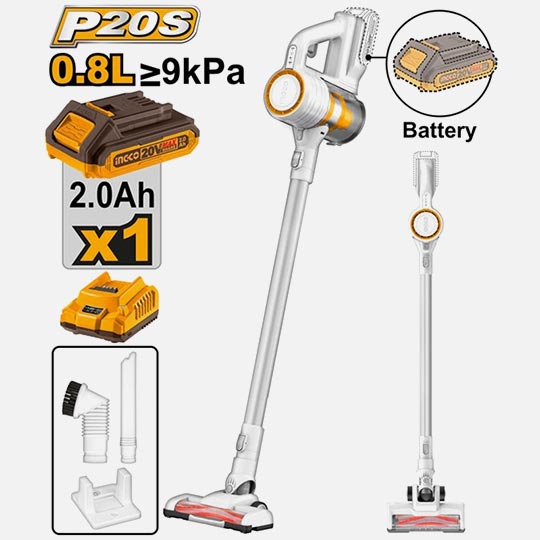 INGCO Cordless Vacuum Cleaner Set