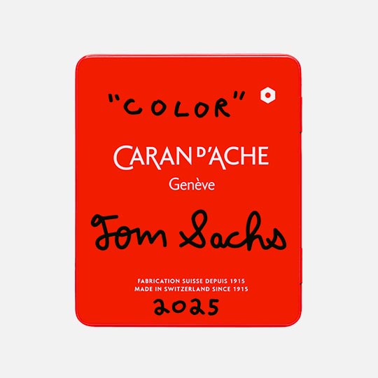 CARAN D'ACHE Neocolor II Water-Soluble Wax Pastel Color Palette Set x 10 By Tom Sachs