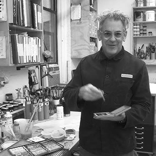 CARAN D'ACHE Neocolor II Water-Soluble Wax Pastel Color Palette Set x 10 By Tom Sachs