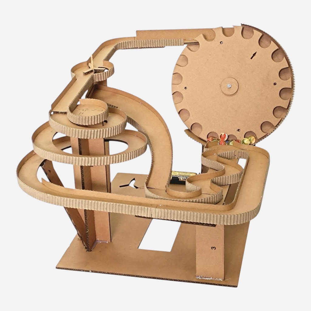OVJ STEM Cardboard Marble Run Inspiration Kit