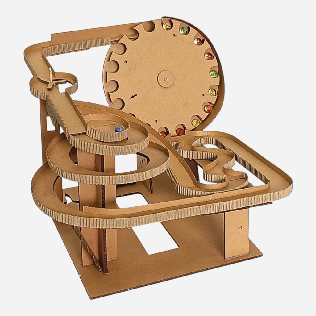 OVJ STEM Cardboard Marble Run Inspiration Kit