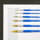 SAKURA Golden Taklon Round Brush 18