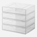 OVJ 4123 Clear Plastic Storage Drawer A4 28.5cm x 22cm x 31cm