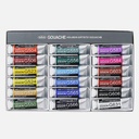 HOLBEIN Artist Gouache 15ml Set x 18 By Yoshiko Yamamoto