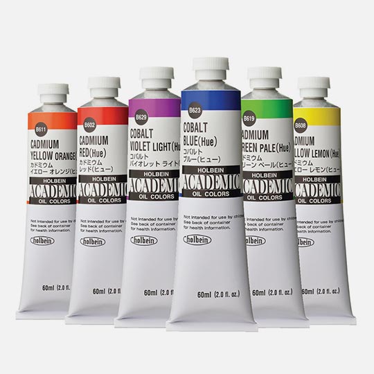 HOLBEIN Academic Oil Color 60ml Cadmium Yellow Lemon Hue