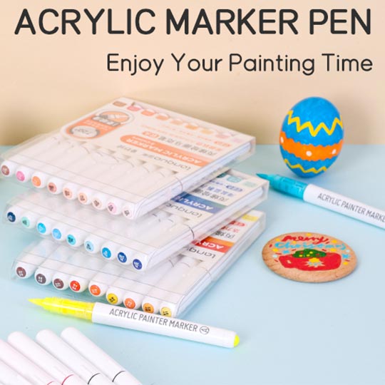 OVJ Languo Acrylic Brush Marker Set x 126