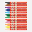 FABER-CASTELL Wax Crayon Set x 24