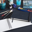 RHODIA Touch 100% Cotton Cold Press Watercolor Paper Portrait Sketchbook 300gsm A5 x 20