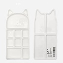 OVJ Porcelaine Cat Palette 9cm x 18cm