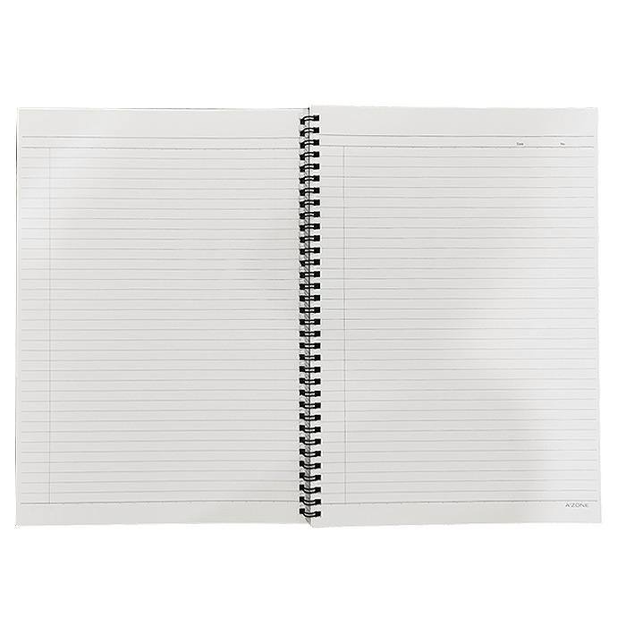 A'ZONE Uno Spiral Notebook Lined A5