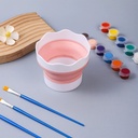 OVJ Silicone Folding Cup 8cm x 10cm Blue