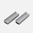 OVJ Magnetic Aluminium Rubber Vise Jaw Set