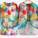 OVJ PVC Apron With Sleeve Finger Print 120cm - 140cm