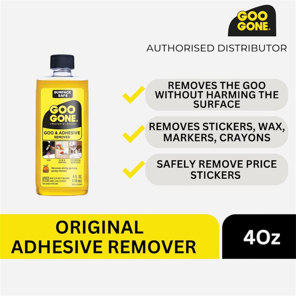GOO GONE Original Goo & Adhesive Remover 118ml