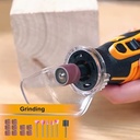 INGCO Cordless Grinder 8V (67 Accessories Included; Batteries & Charger Not Included)