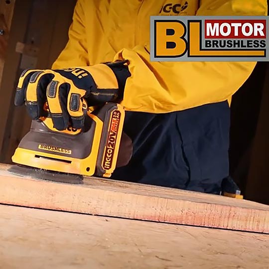 INGCO Cordless Random Orbit Sander