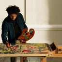 MEEDEN Beechwood Deluxe H-Frame Studio Easel