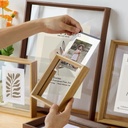 OVJ Wooden Shadow Hanging Frame 45mm x 15cm x 20cm Walnut