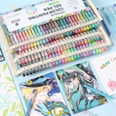 LANGUO Color Painting Gel Pen Set x 168