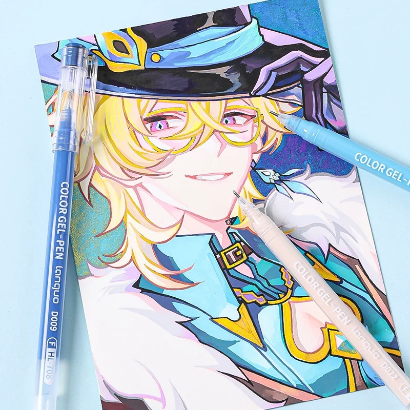 LANGUO Color Painting Gel Pen Set x 168