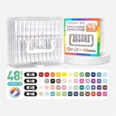 LANGUO Acrylic Brush Marker Acrylic Box Set x 48