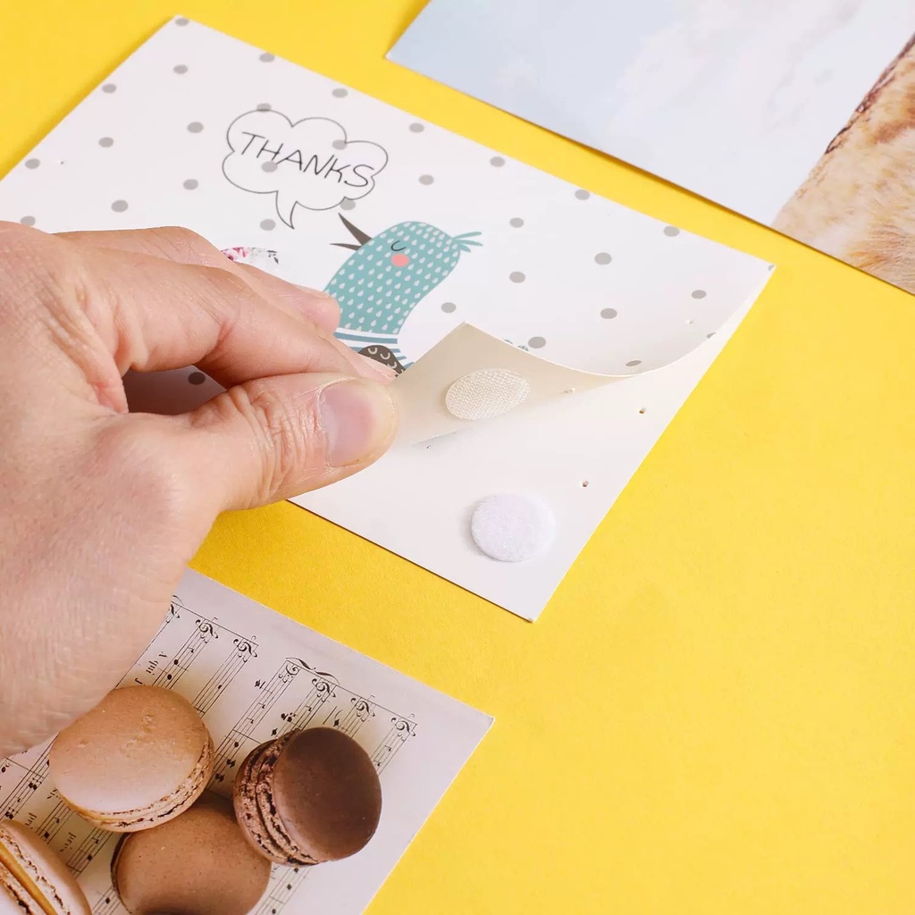 OVJ Self-Adhesive Fastening Hook Circle 15mm x 100