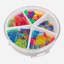 OVJ 5-Compartment Festive Tray 7.6cm x 26cm