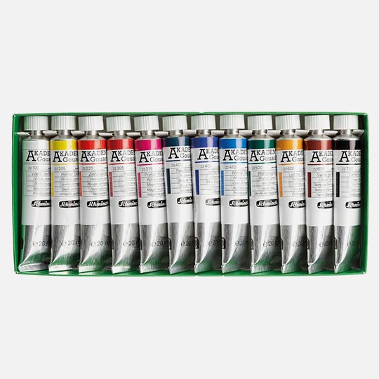 SCHMINCKE Akademie Gouache 60ml Set x 10