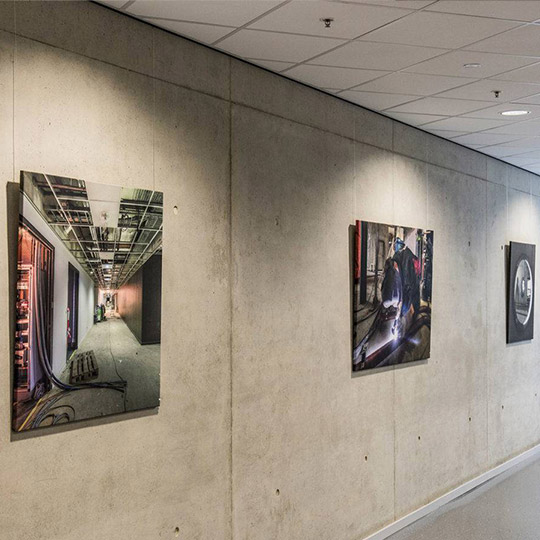 OVJ ARTITEQ Wall Mounted Hanging Track 3m White