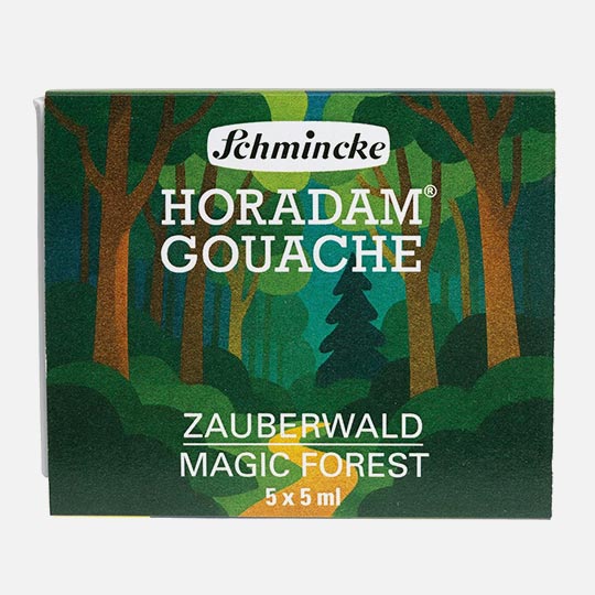 SCHMINCKE Horadam Gouache 5ml Magic Forest Set x 5