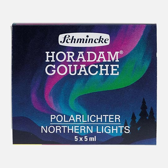 SCHMINCKE Horadam Gouache 15ml Northern Lights Set x 5