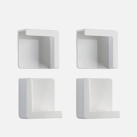 OVJ Pegboard Magnetic Plastic Tablet Holder 2-Piece