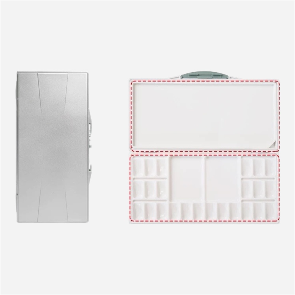 OVJ Airtight Watercolor Folding Palette 26-Well