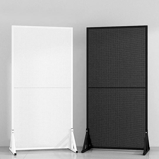 OVJ Pegboard 40cm x 100cm x 180cm White