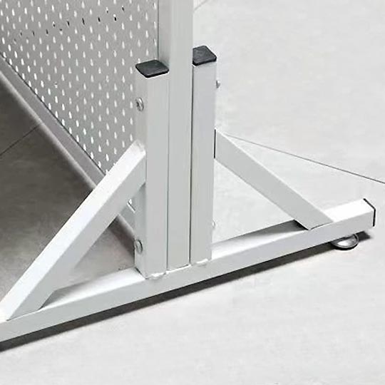OVJ Pegboard 40cm x 100cm x 180cm White