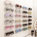 OVJ Pegboard Magnetic Safety Glasses Holder Clear