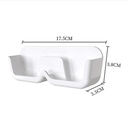 OVJ Pegboard Magnetic Safety Glasses Holder White