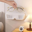 OVJ Pegboard Magnetic Safety Glasses Holder White