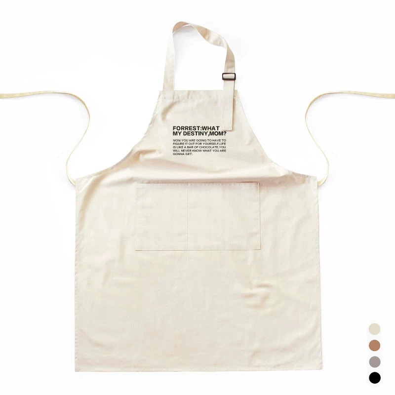 OVJ Bigbloom Overneck Apron 65cm x 78cm Khaki