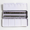 MUNGYO Empty 24 Slot 1/2 Pan Metal Case