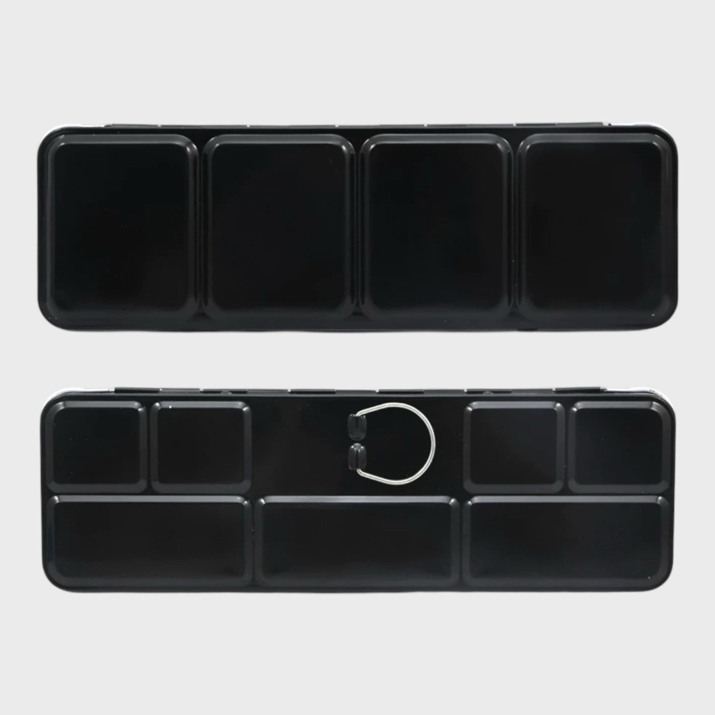 OVJ 24-Slot Watercolor 1/2 Pan Metal Case