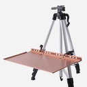 OVJ Aluminium Field Easel Tray 22cm x 39cm Rose Gold