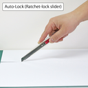 NT iA-300RSP Auto Lock 9mm Blade Cutter Orange