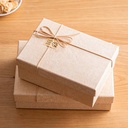 OVJ Gift Box Kraft Color 35cm x 25 x 6cm