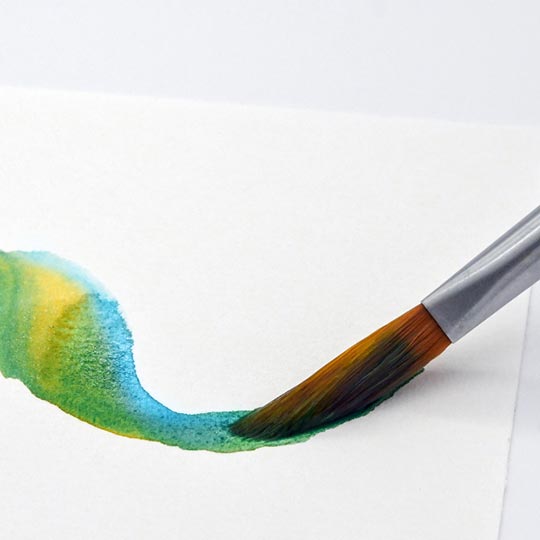 PRINCETON Aqua Elite Synthetic Kolinsky Prism Brush 12