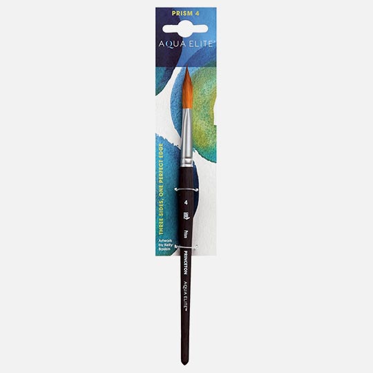 PRINCETON Aqua Elite Synthetic Kolinsky Prism Brush 4