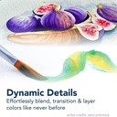 PRINCETON Aqua Elite Synthetic Kolinsky Prism Brush 4