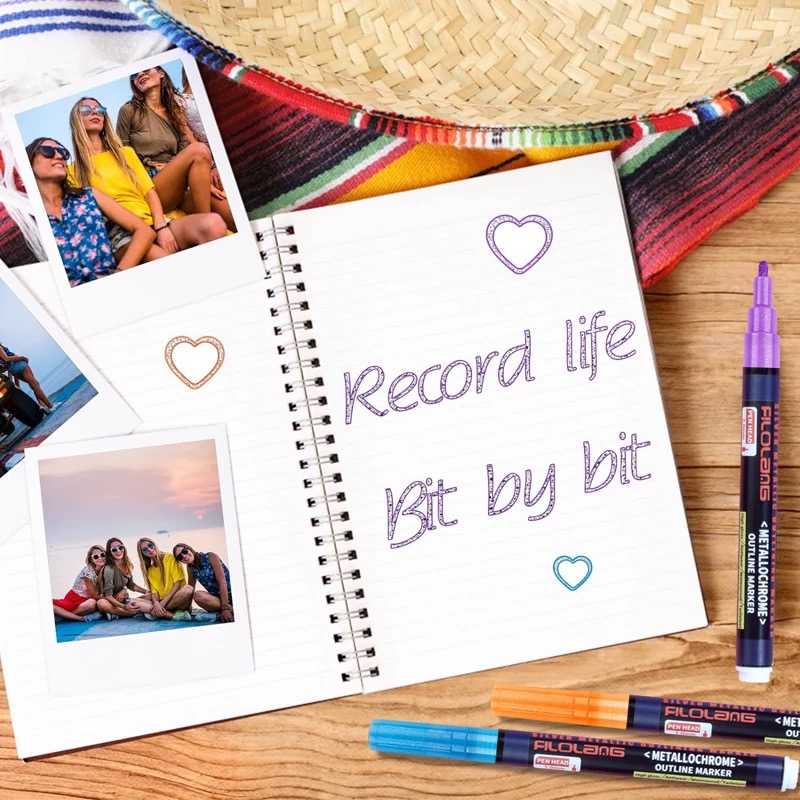 OVJ Outline Glitter Gel Pen Set x 20