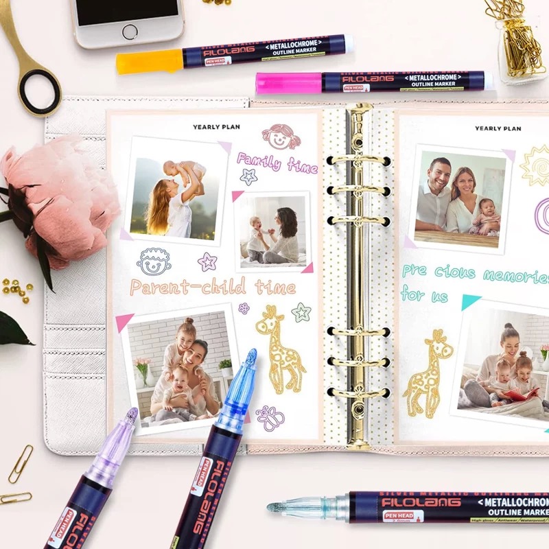 OVJ Outline Glitter Gel Pen Set x 20